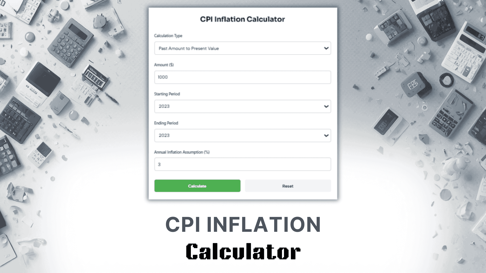 CPI Inflation Calculator