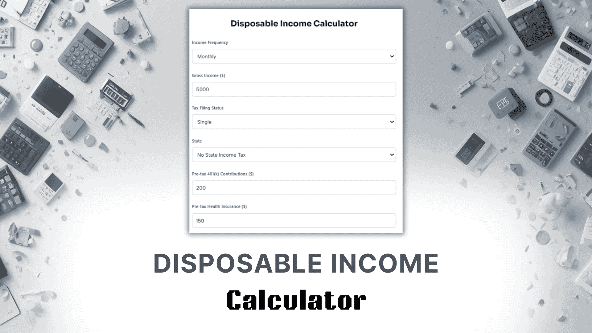 Disposable Income Calculator