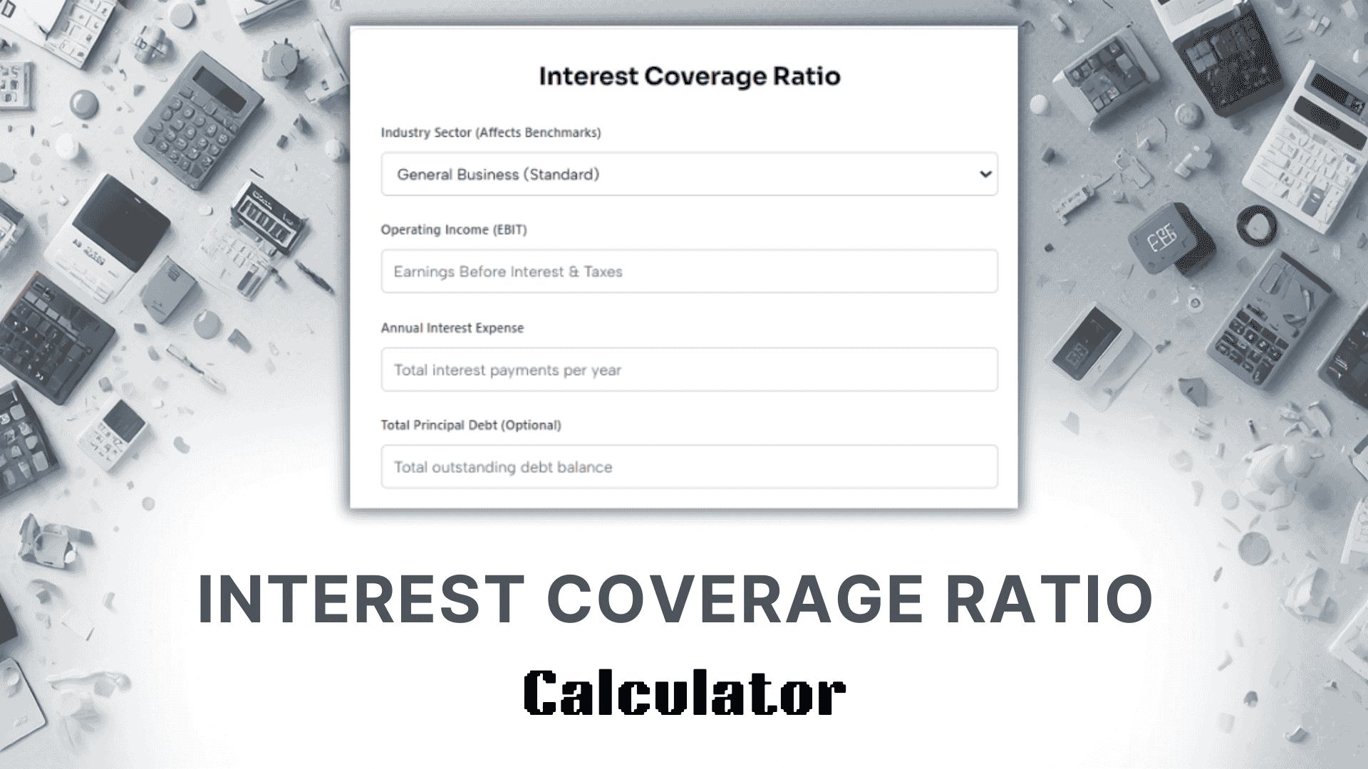 Interest Coverage Ratio Calculator
