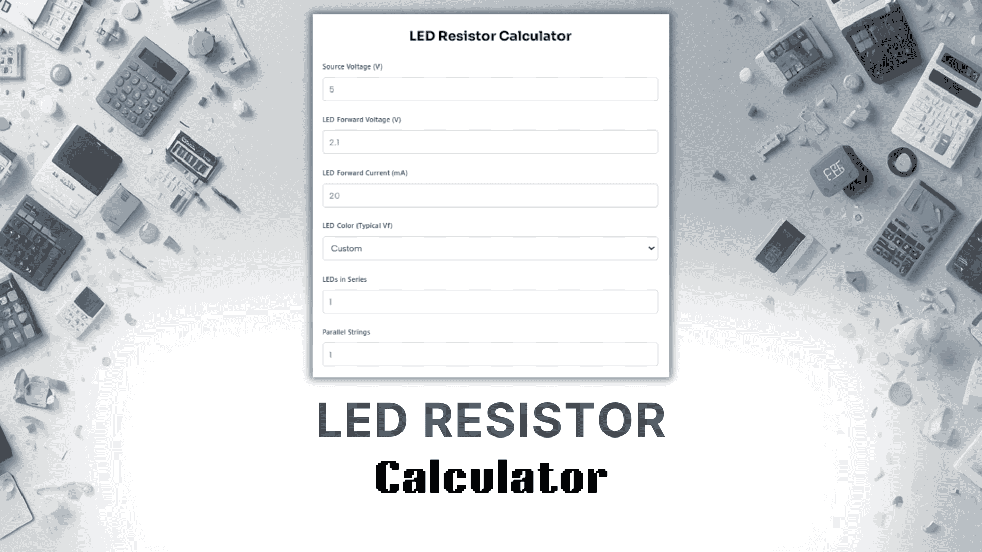 Led Resistor Calculator