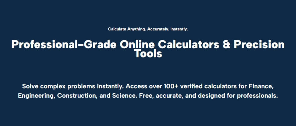 Pro Calculators Tools