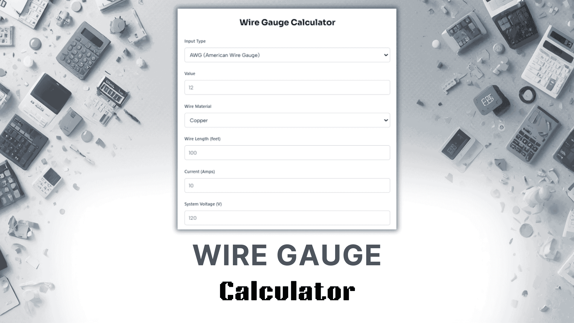 Wire Gauge Calculator