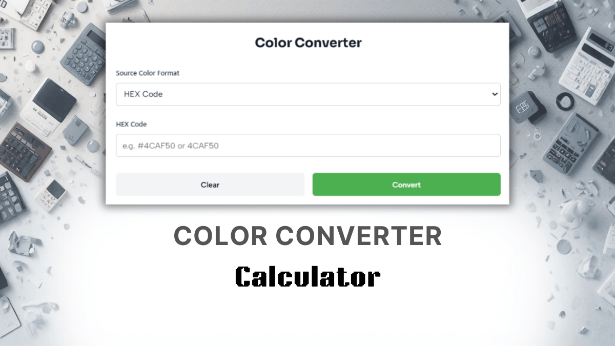 Color Converter Calculator