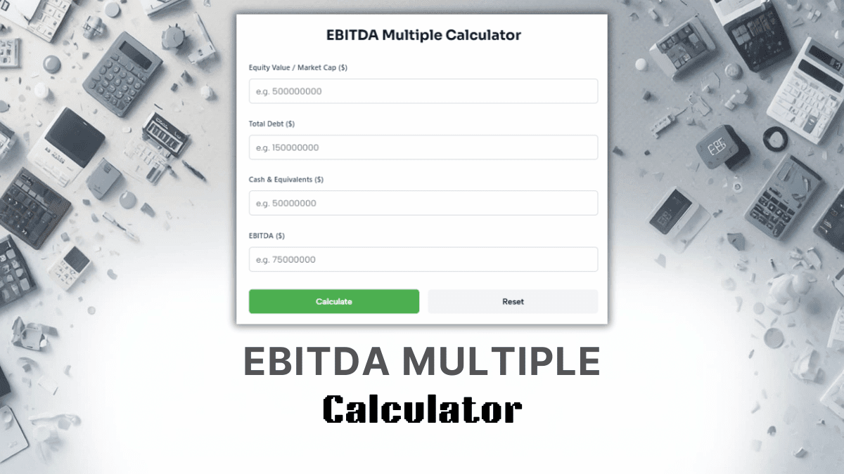 Ebitda Multiple Calculator