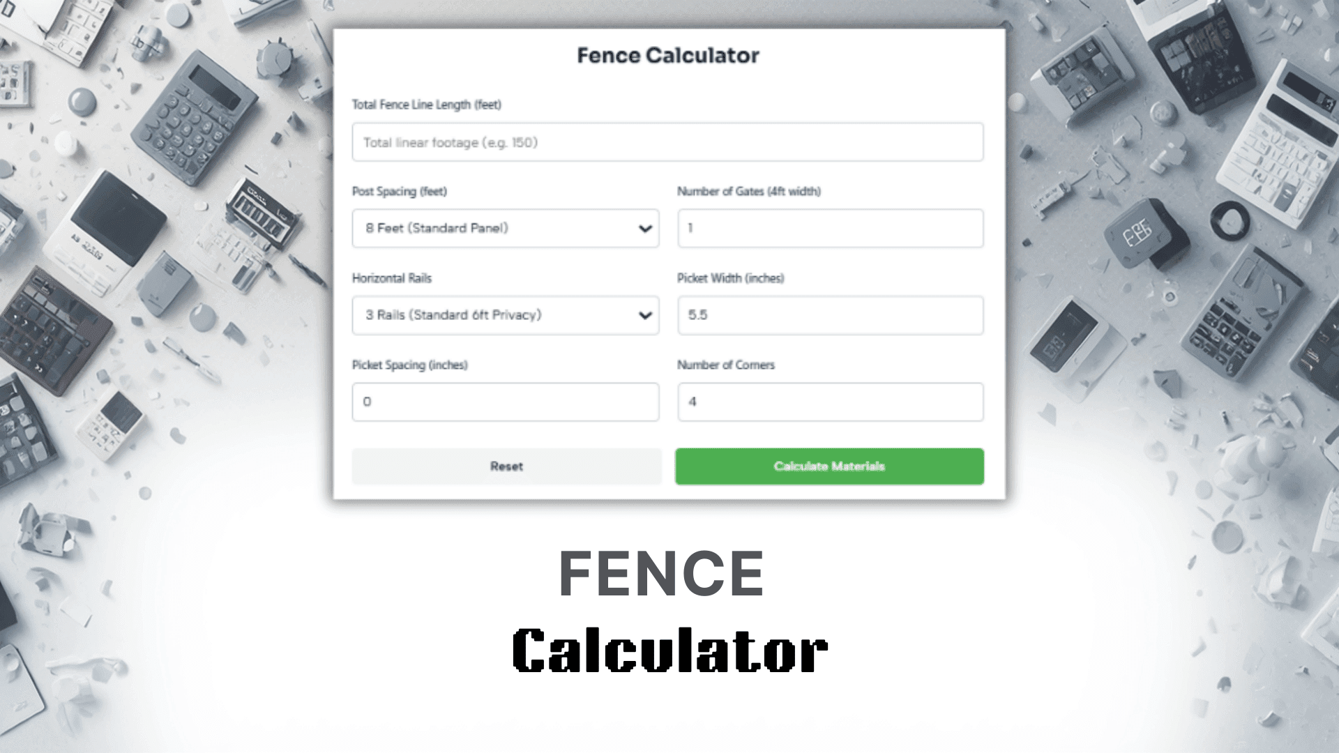 Fence Calculator