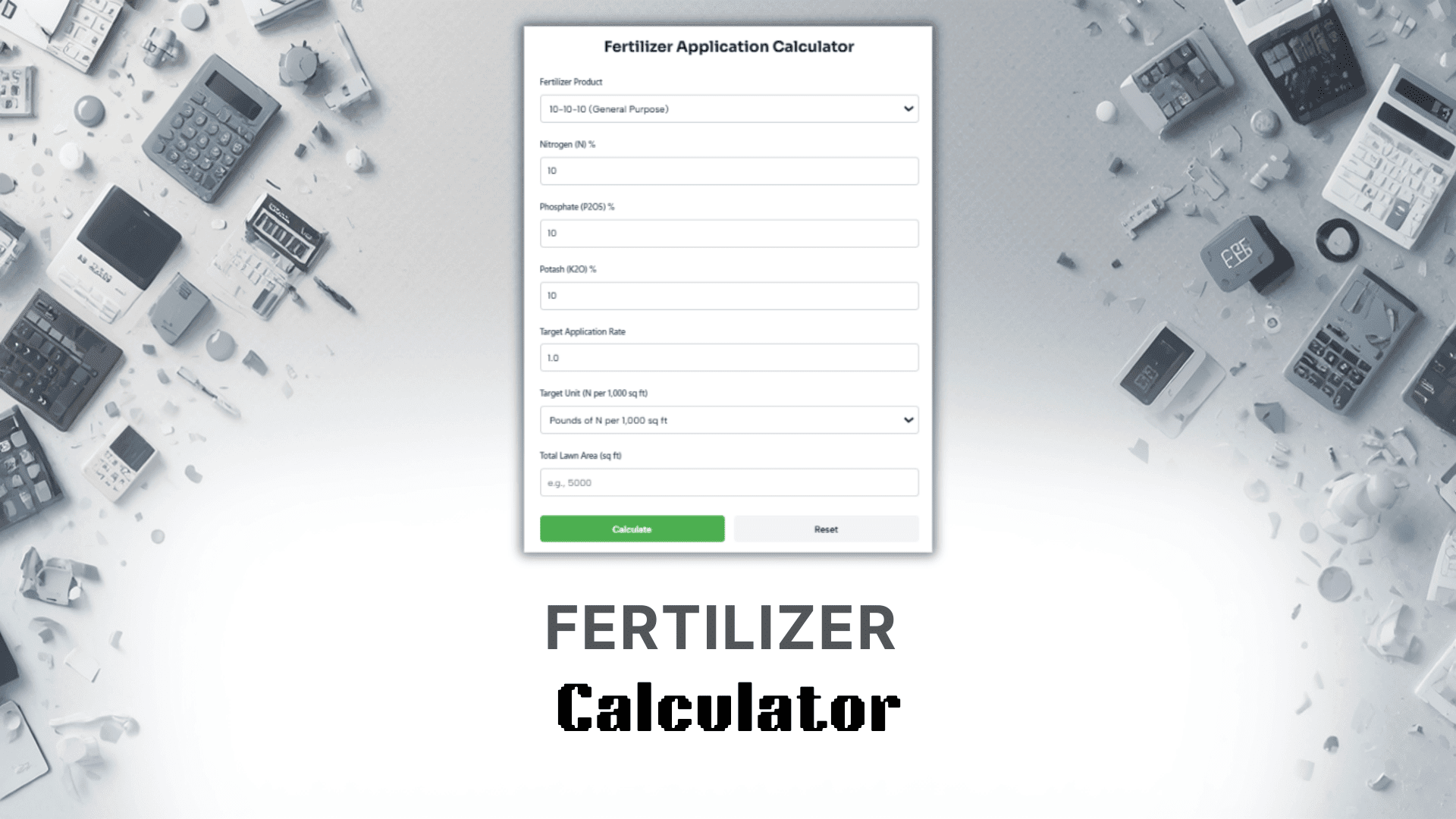 Fertilizer Calculator