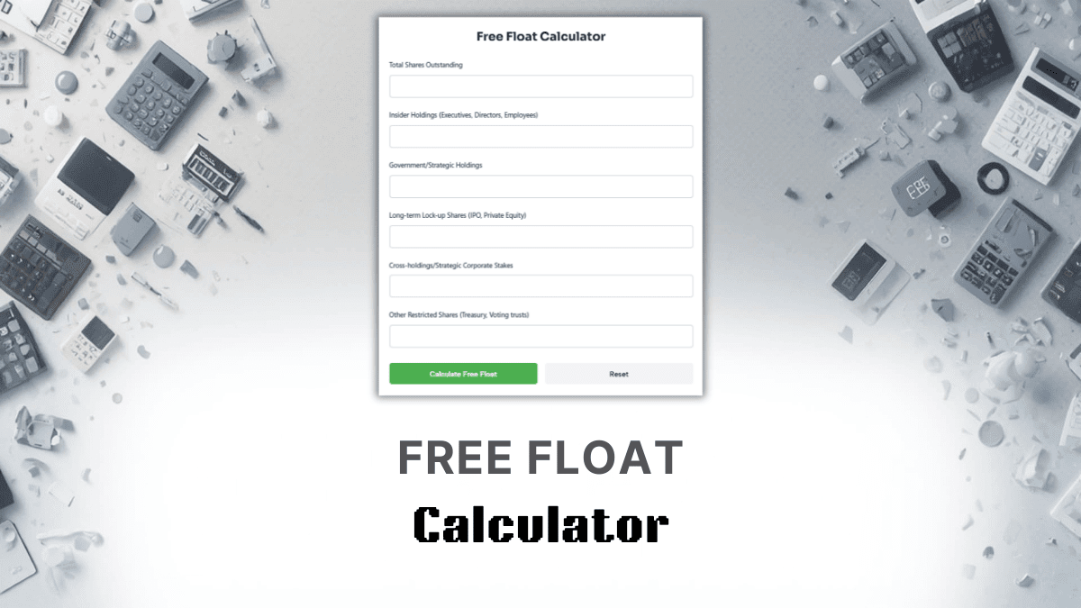 Free Float Calculator