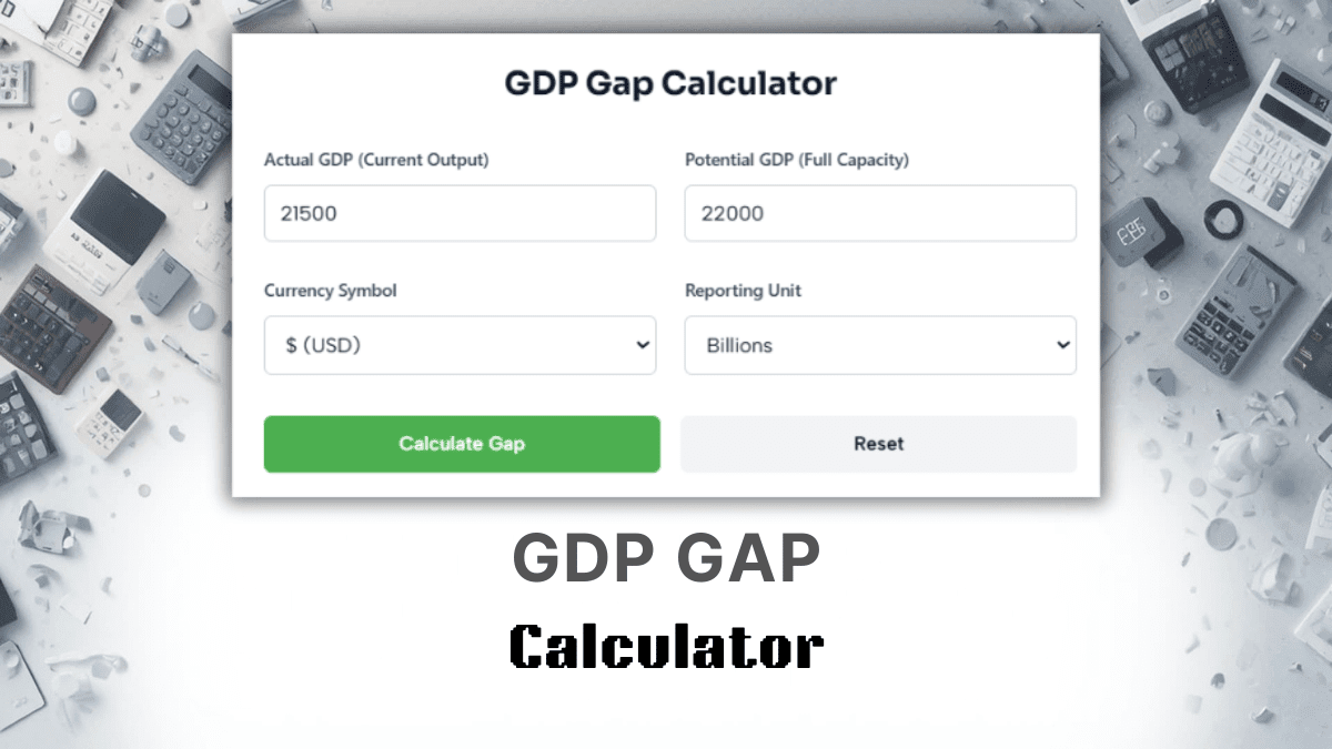 GDP Gap Calculator