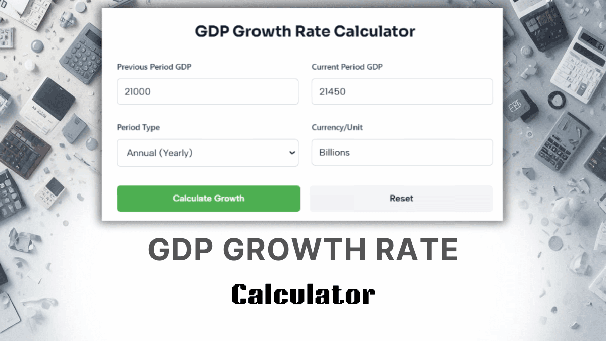 GDP Growth Rate Calculator