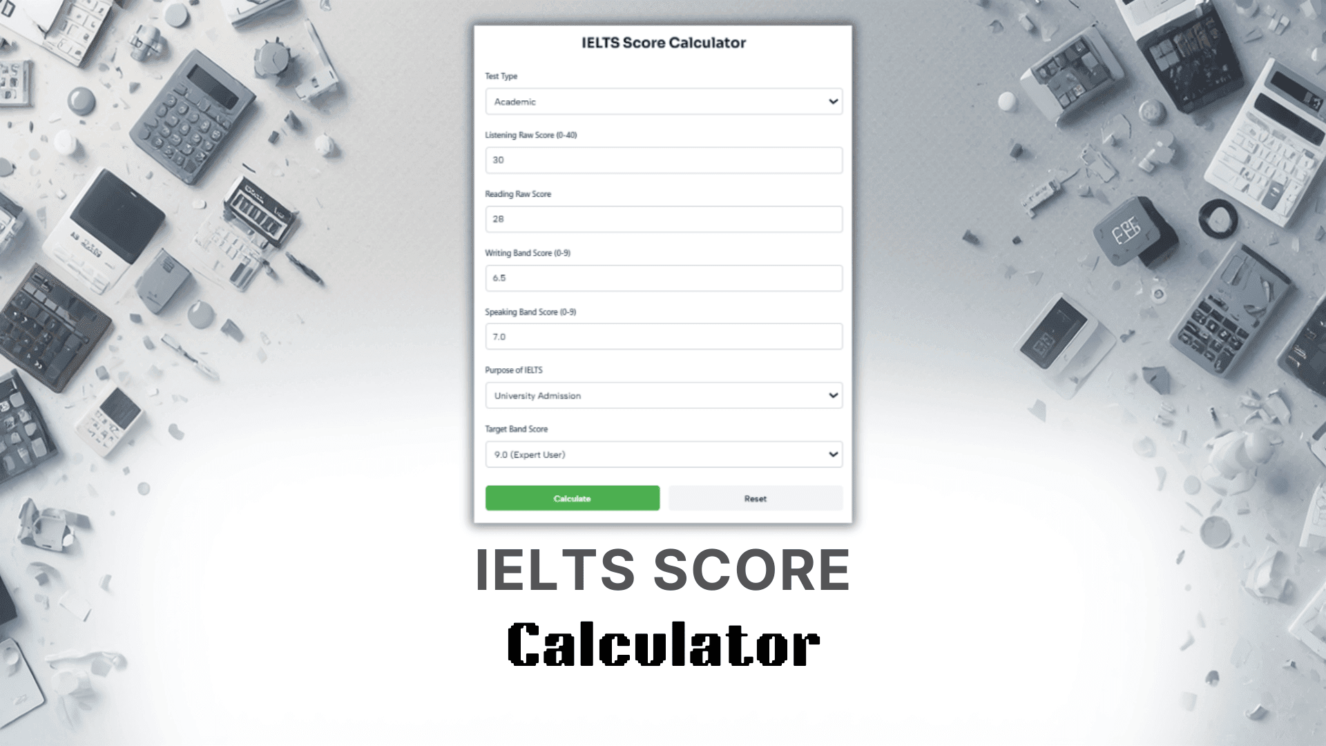 IELTS Score Calculator