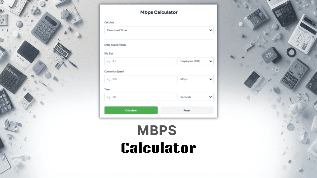 Mbps Calculator