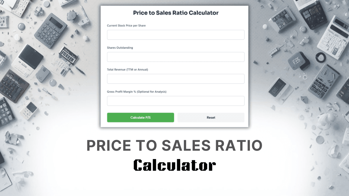 Price To Sales Ratio Calculator