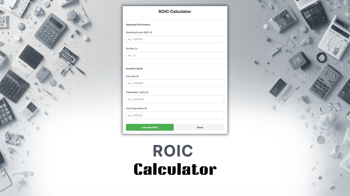 ROIC Calculator