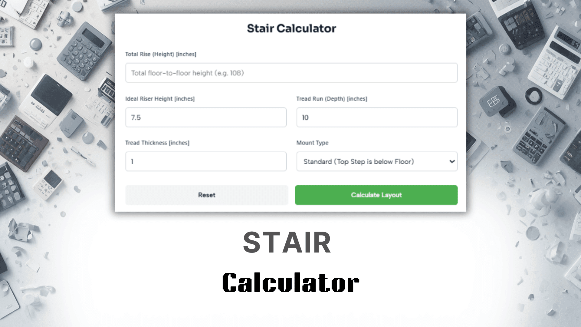 Stair Calculator