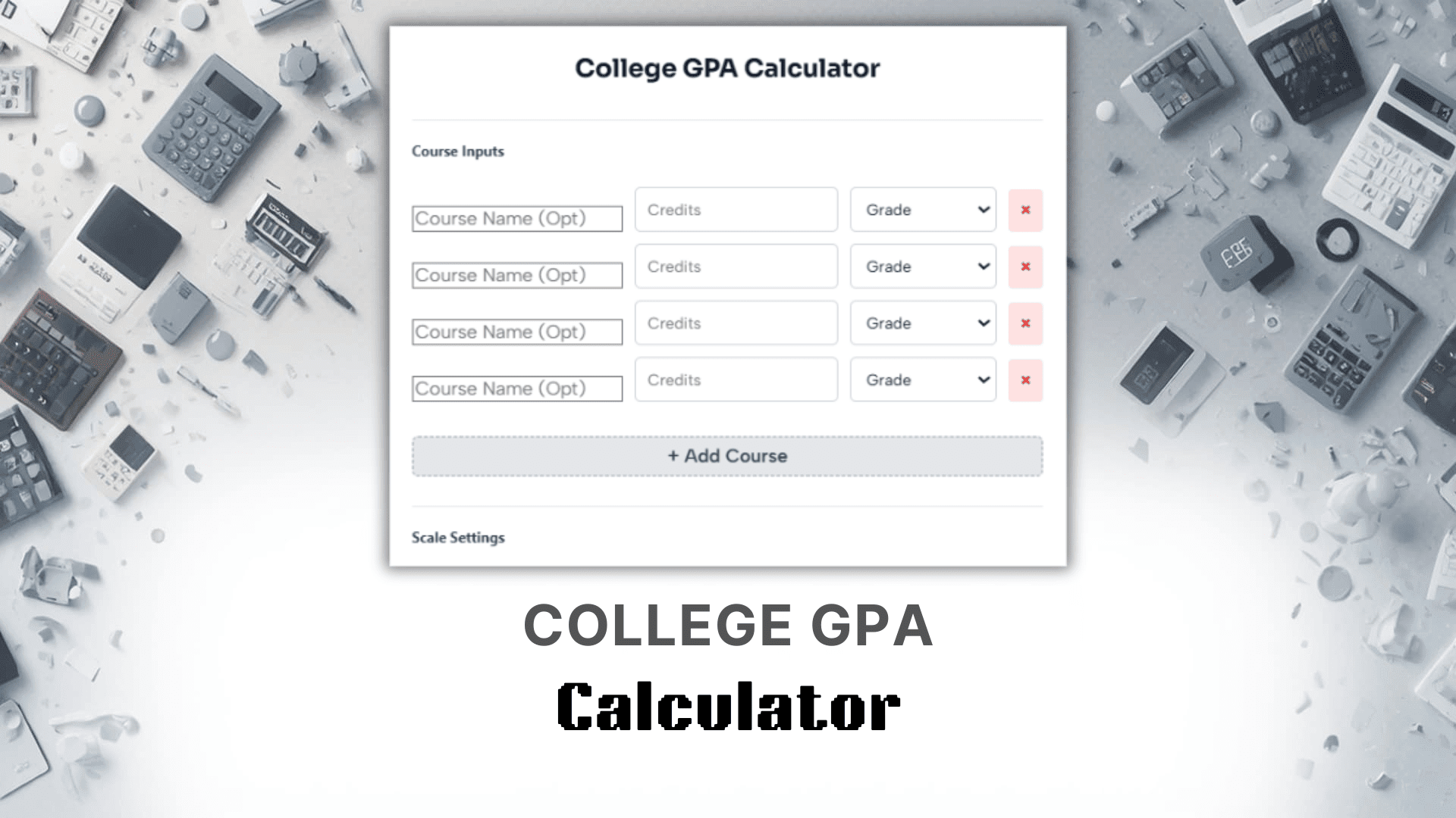 College GPA Calculator
