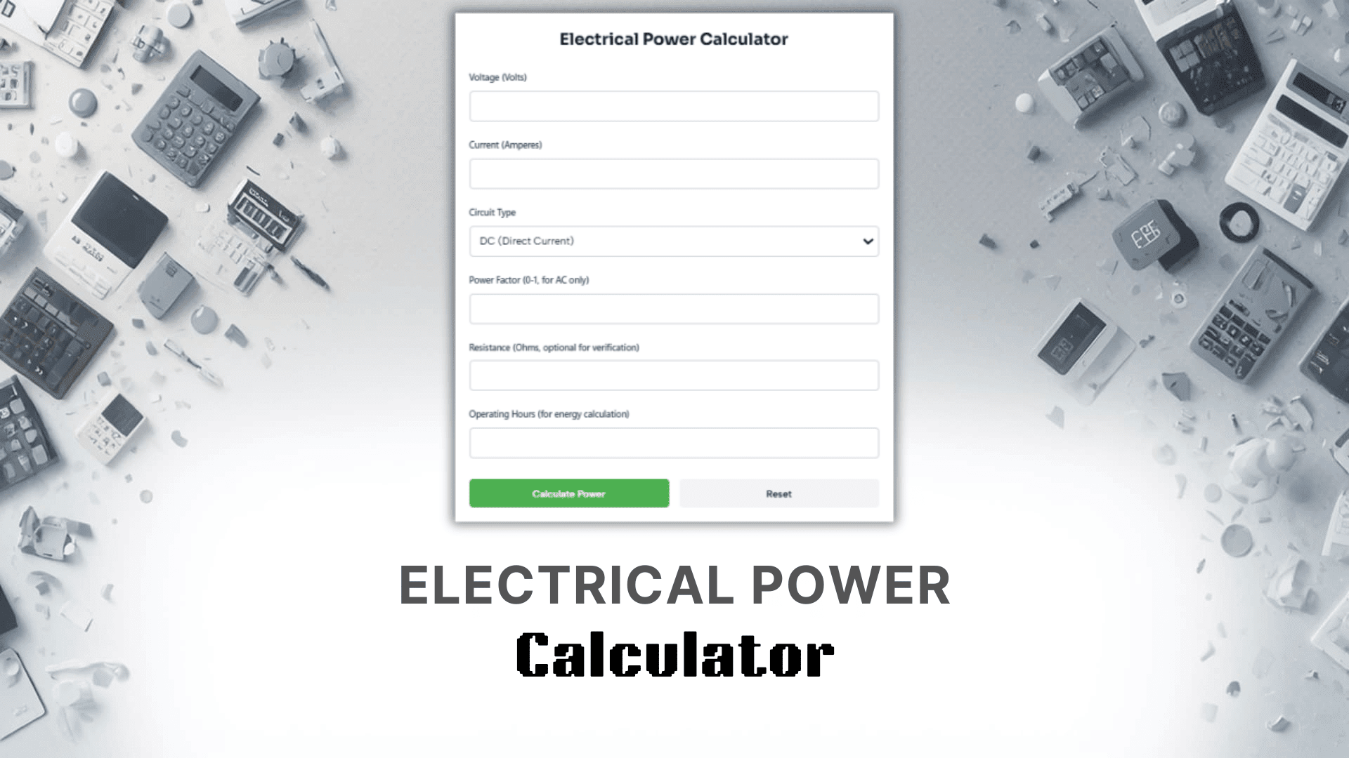 Electrical Power Calculator