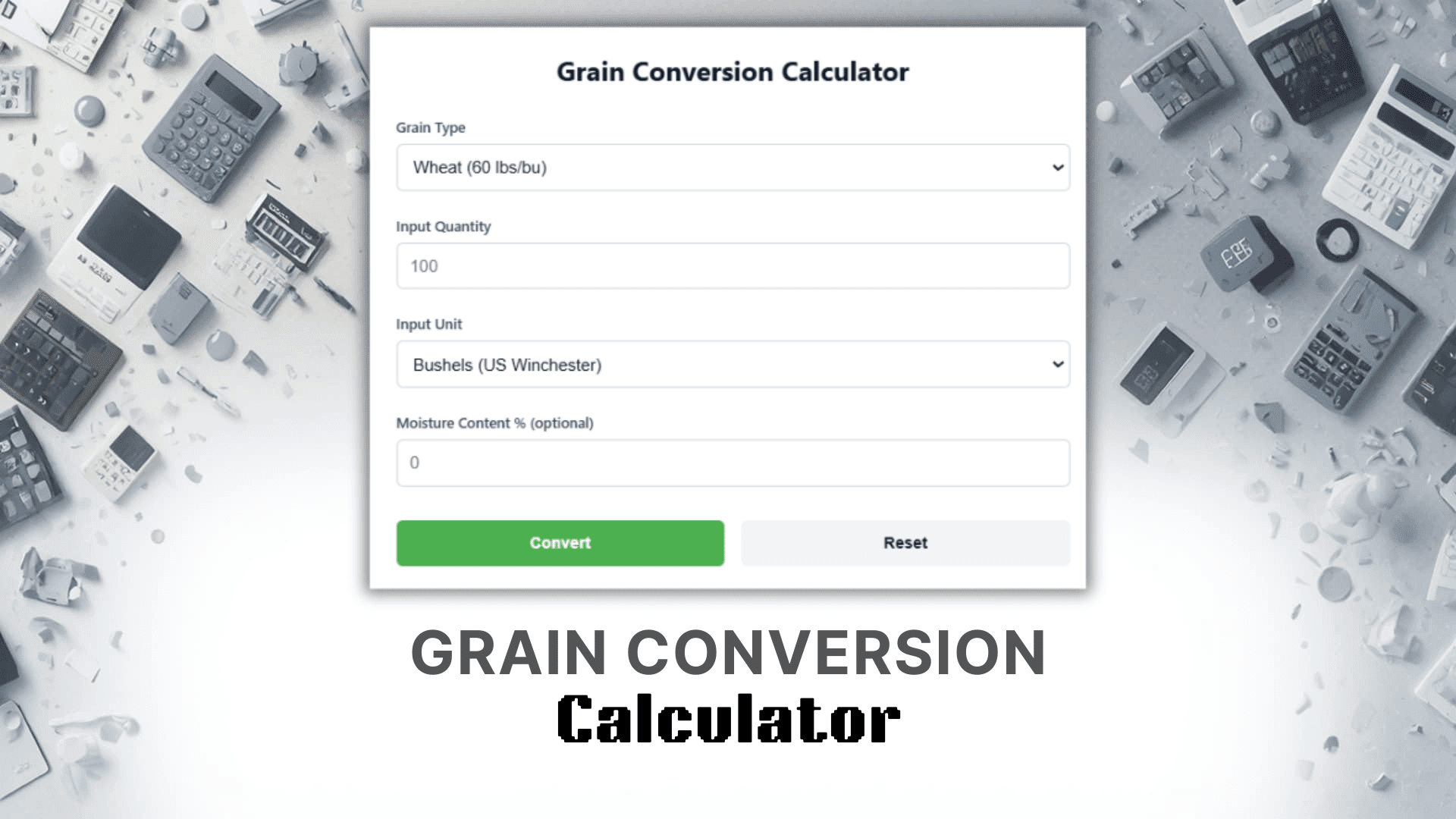 Grain Conversion Calculator
