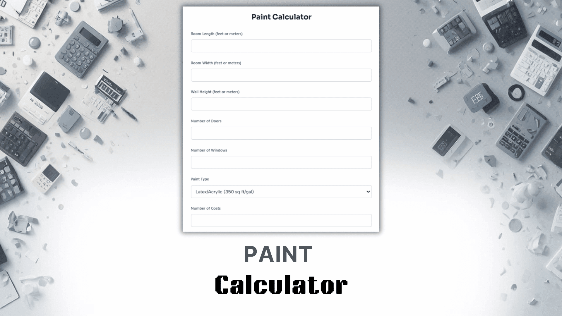 Paint Calculator
