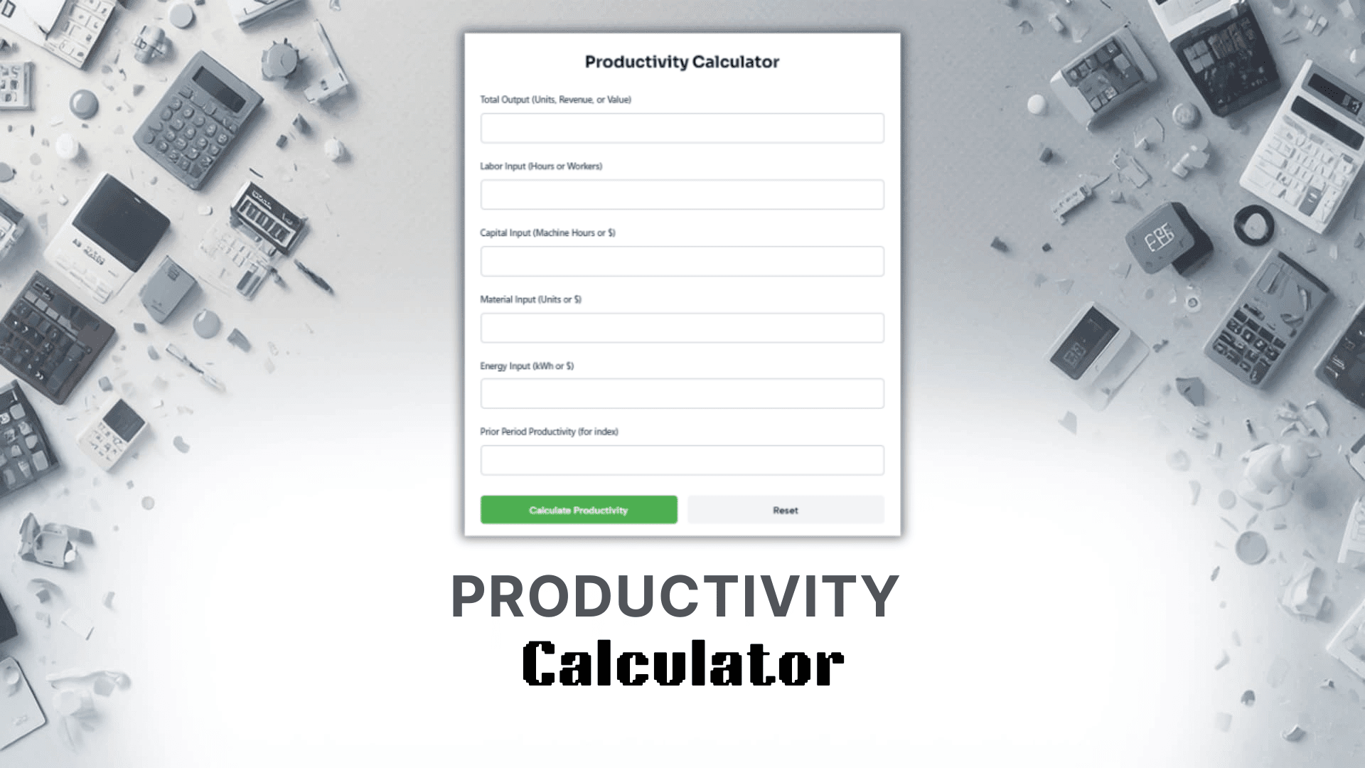 Productivity Calculator