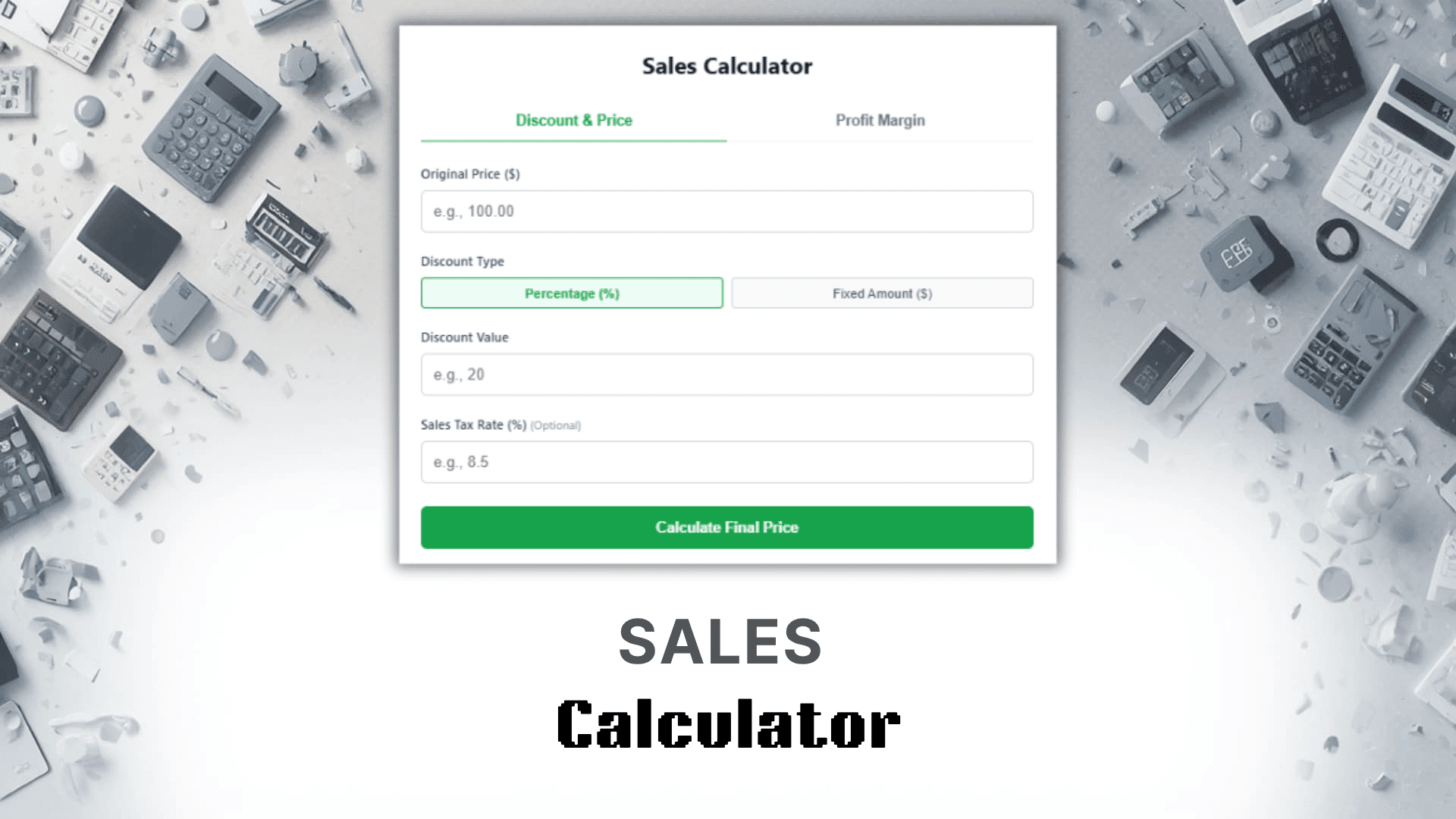 Sales Calculator