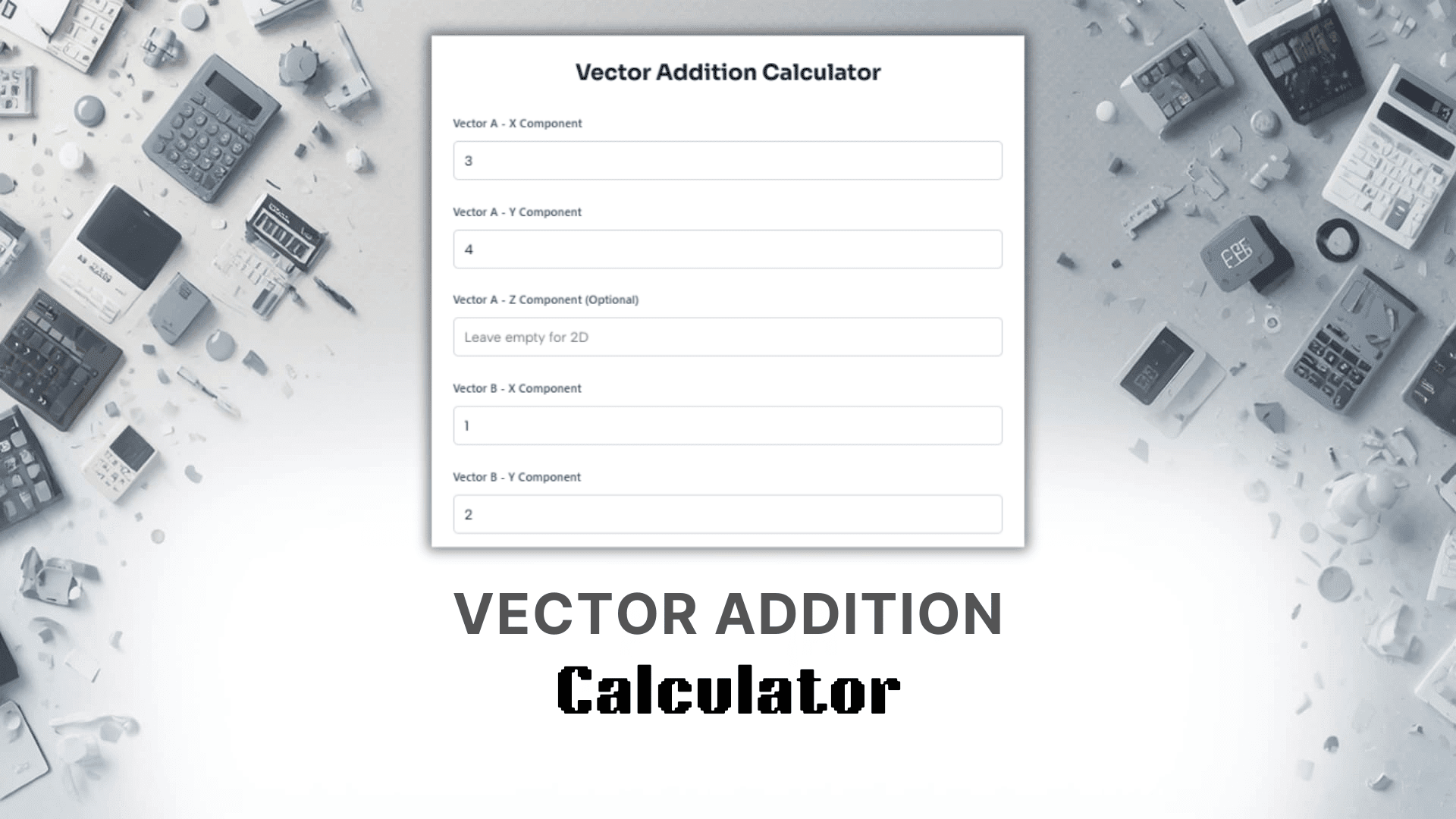 Vector Addition Calculator