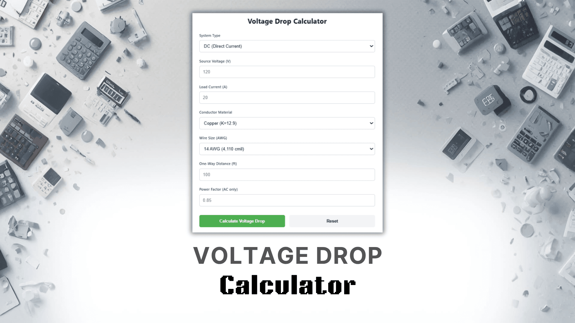 Voltage Drop Calculator