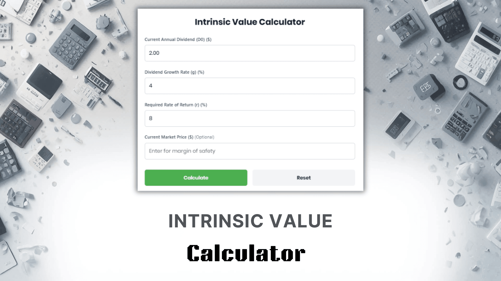 Intrinsic Value Calculator