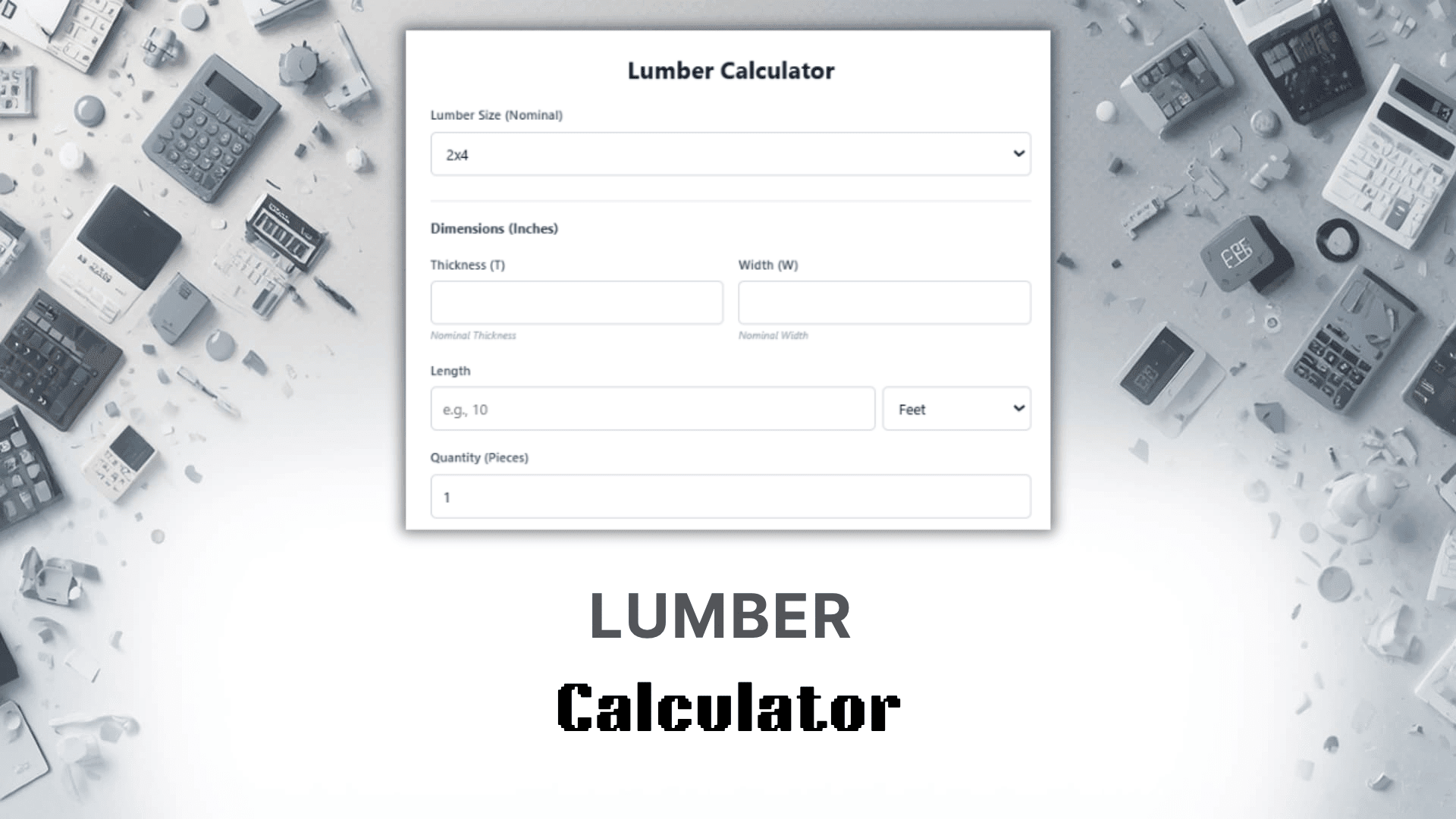 Lumber Calculator