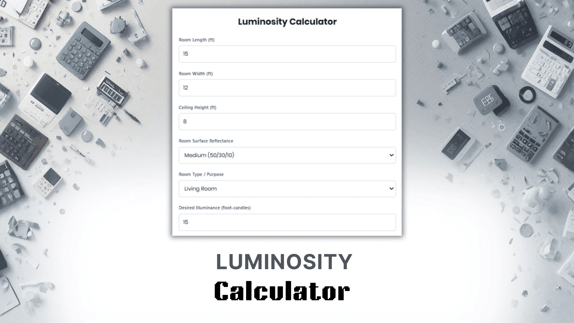 Luminosity Calculator