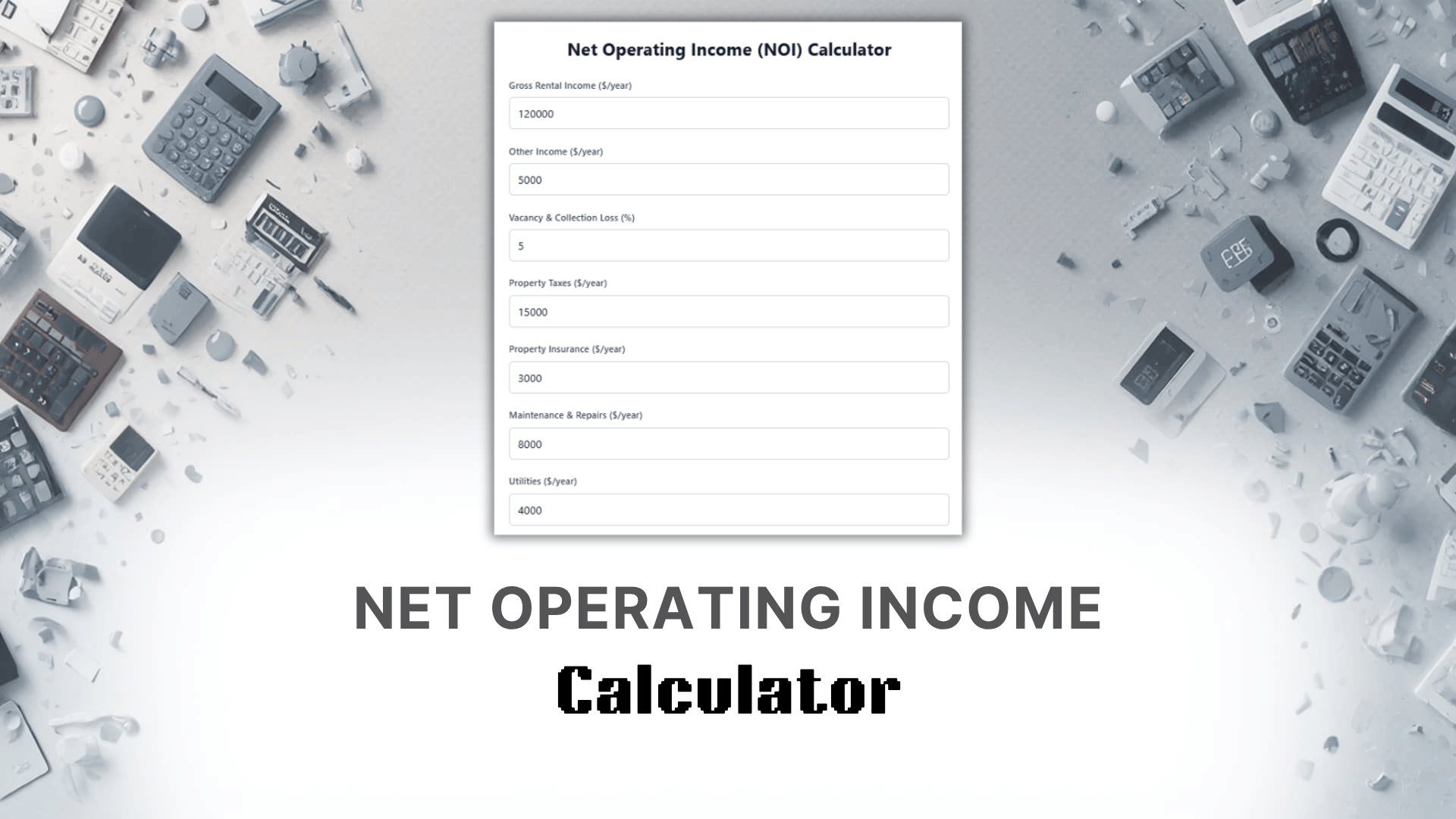 Net Operating Income Calculator