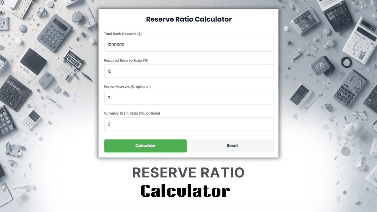 Reserve Ratio Calculator