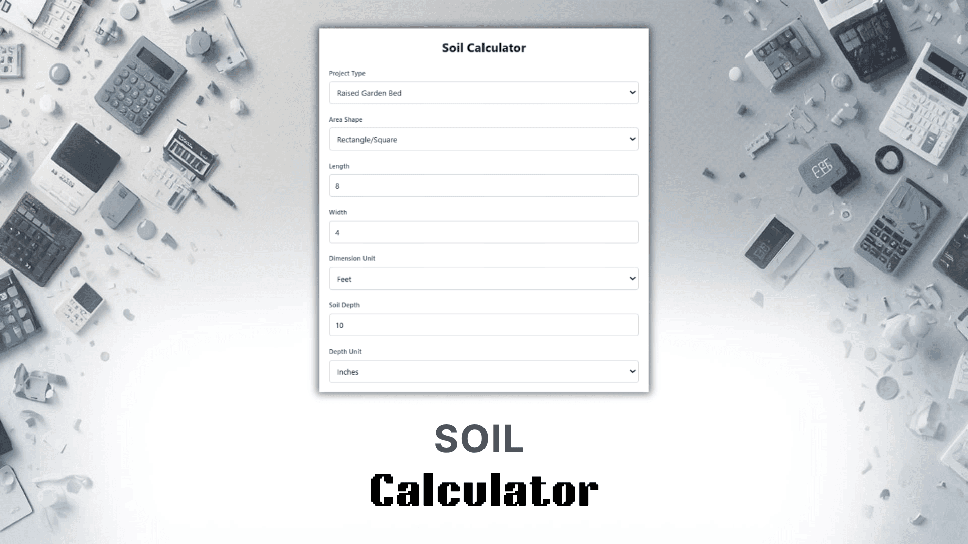 Soil Calculator