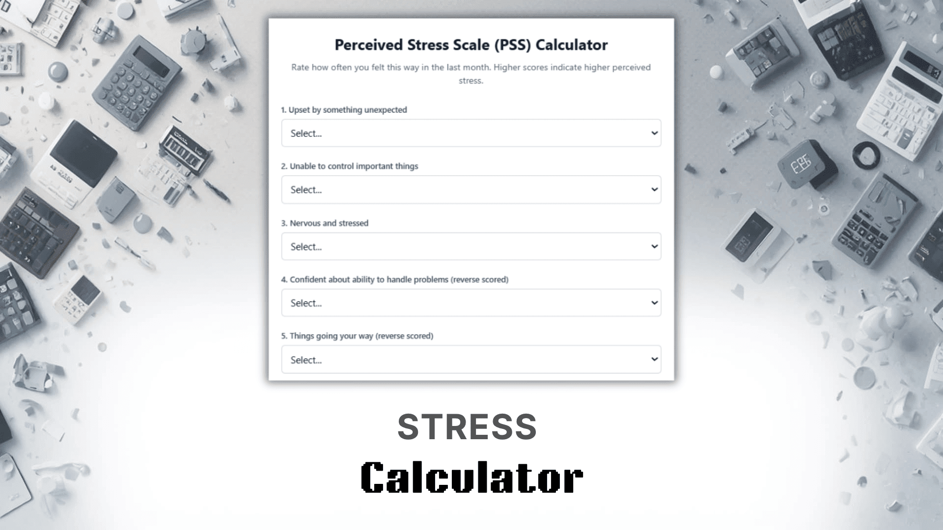 Stress Calculator Calculator