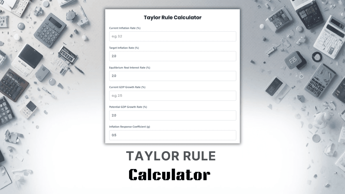 Taylor Rule Calculator