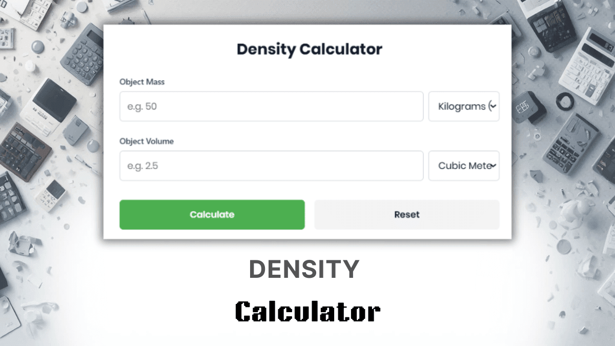 Density Calculator