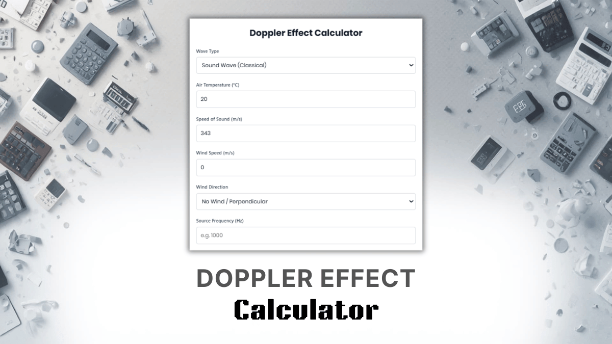 Doppler Effect Calculator