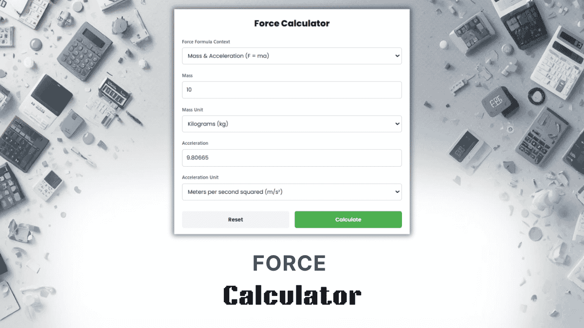 Force Calculator