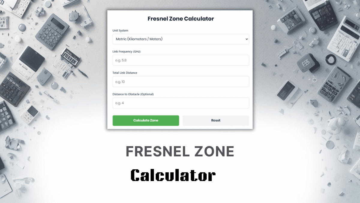Fresnel Zone Calculator