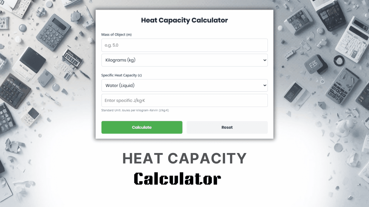 Heat Capacity Calculator