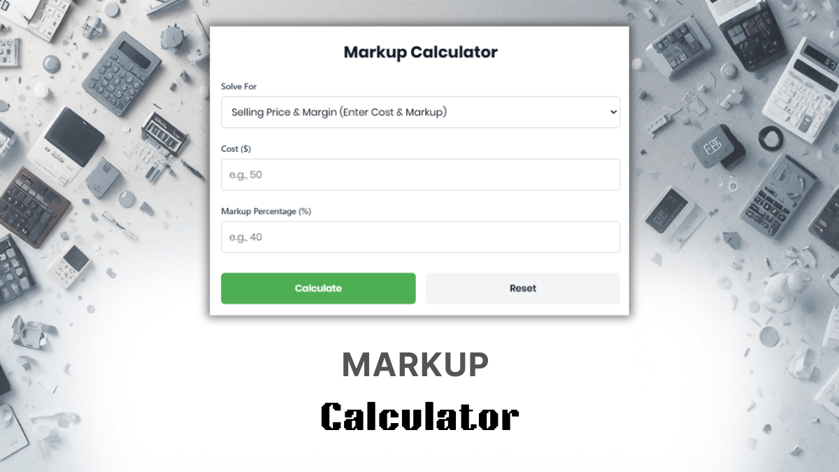 Markup Calculator