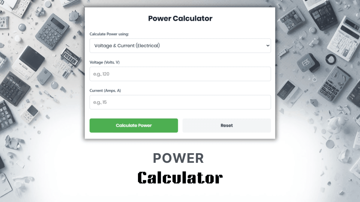 Power Calculator