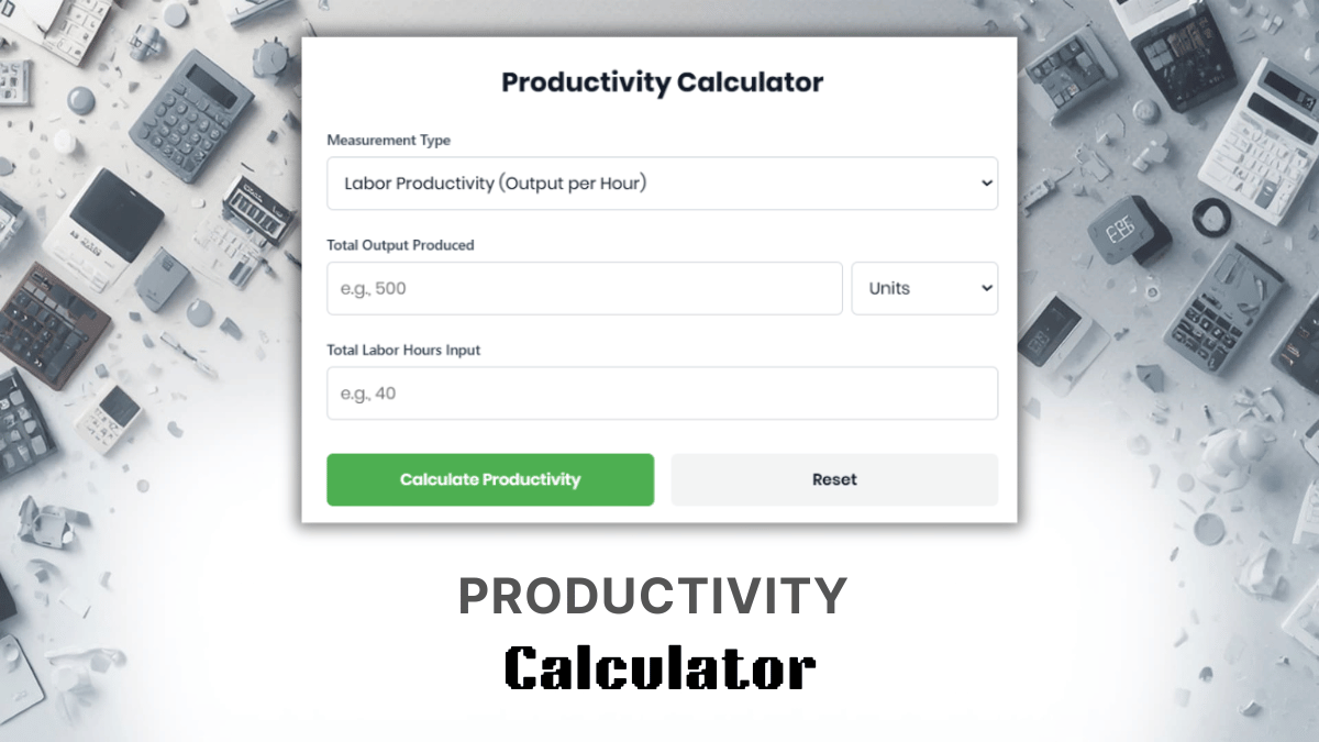Productivity Calculator