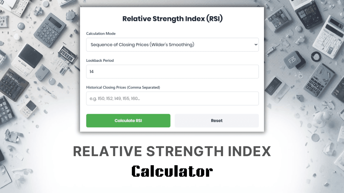 Relative Strength Index Calculator