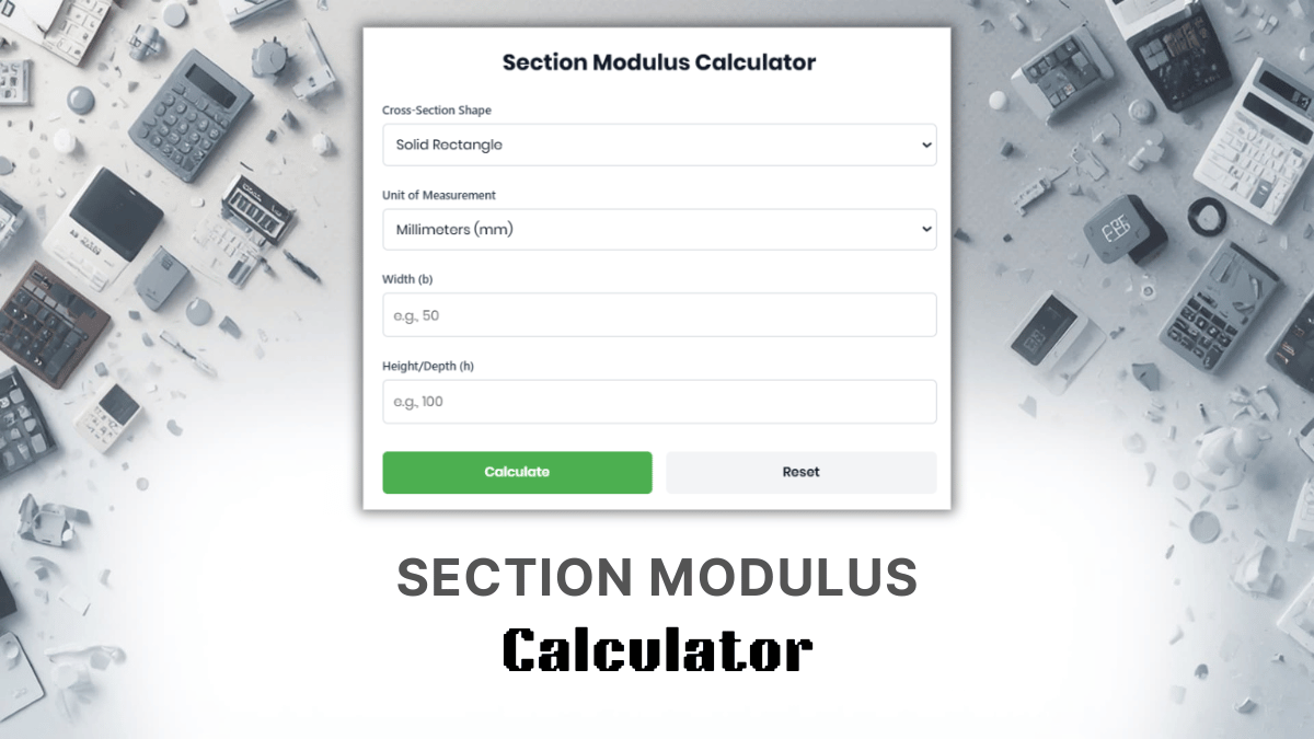 Section Modulus Calculator