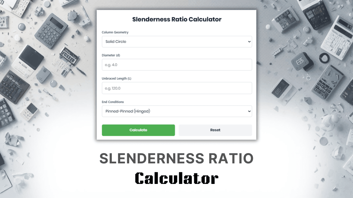 Slenderness Ratio Calculator