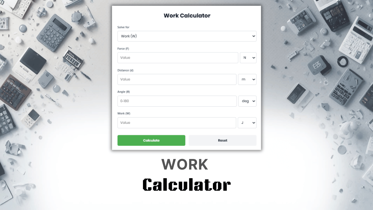 Work Calculator