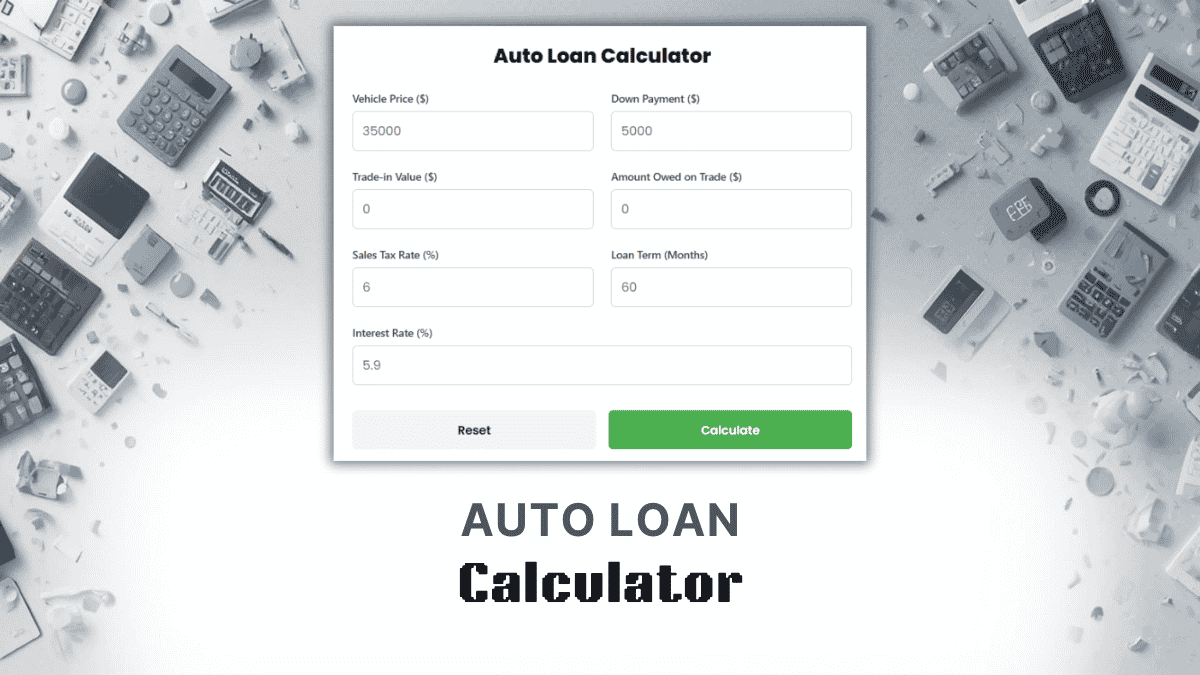 Auto Loan Calculator