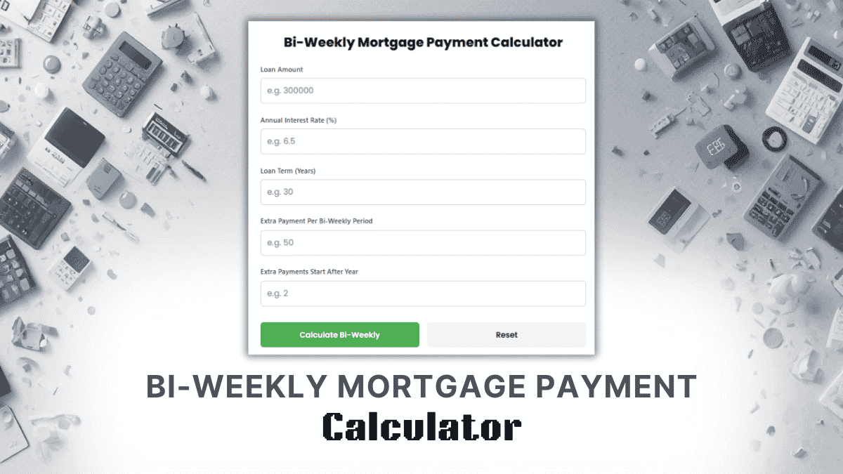 Bi Weekly Mortgage Payment Calculator