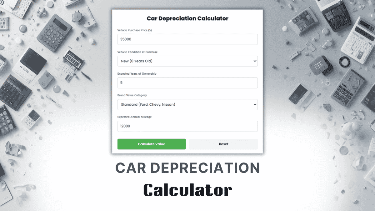 Car Depreciation Calculator