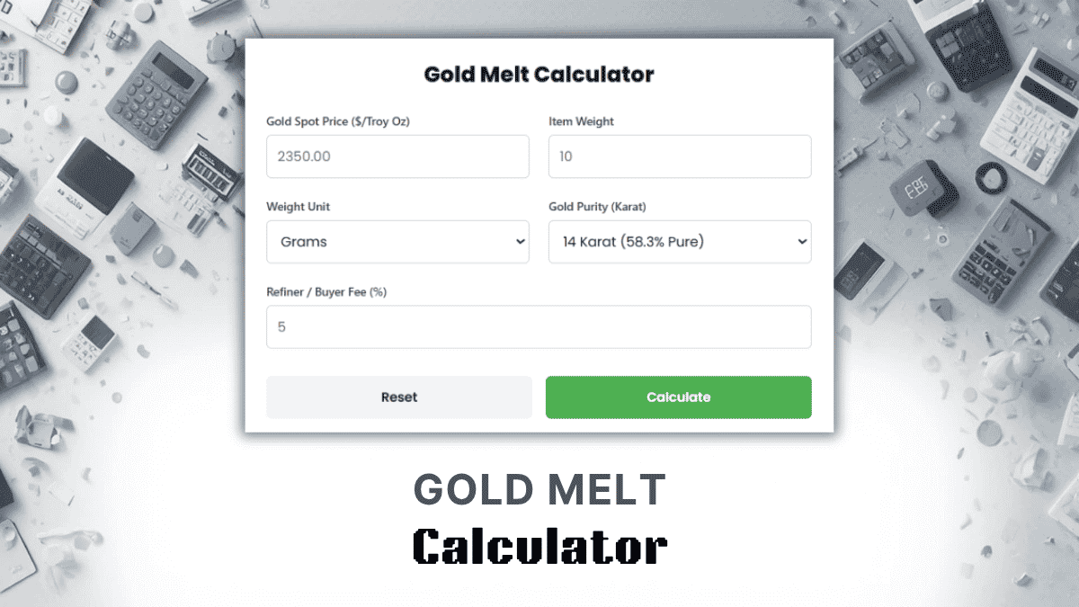 Gold Melt Calculator